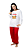 Ref. 10222 Pijama feminino longo - Imagem 1
