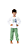 Ref. 1146 Pijama infantil longo em malha - Imagem 1