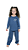 Ref. 5048 Pijama infantil feminino longo - 2 corações - Imagem 2