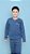 Ref. 5049 Pijama infantil masculino longo - 2 corações - Imagem 4