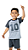 Ref. 7002 Pijama infantil unissex curto - Eu sou fâ do meu Pai - Imagem 2