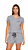 Ref. 8002 Pijama feminino curto - cinza mescla - Imagem 1