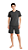 Ref. 10919 Pijama Juvenil Curto Liso Cinza Chumbo em Algodão - Imagem 2