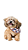 Ref. 4004 Bandana Pet - xadrez vinho - Imagem 1
