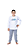 Ref. 1154 Pijama juvenil longo em m/malha - Imagem 1