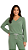 Ref. 8009 Pijama feminino longo - verde oliva - Imagem 1