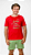 Ref. 4013 Pijama masculino curto em malha - Sempre juntos (vermelho) - Imagem 2