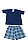 Ref. 10930 Pijama curto juvenil - Imagem 1