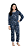 Ref. 10111 Pijama longo em malha estampada - Imagem 1