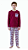 Ref. 5021 Pijama infantil masculino longo - vinho - Imagem 2