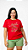 Ref. 4012 Pijama feminino curto em malha - Sempre juntos (vermelho) - Imagem 2