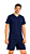 Ref. 9002 Pijama masculino curto liso - azul marinho - Imagem 1