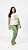 Ref. 3011 Pijama feminino manga curta com calça em malha - Sempre juntos - Imagem 1