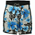 BERMUDA HAVAIANA ESTAMPA BLUE FLOWERS - BOARDSHORT - Imagem 1