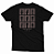 CAMISETA INFANTO JUVENIL PRETA GUITARRAS - Imagem 1