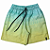 SHORT ELÁSTICO INFANTO JUVENIL FULL PRINT DEGRADÊ VERDE - BOARDSHORT - Imagem 1