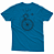 CAMISETA INFANTO JUVENIL TURQUESA BIKE - Imagem 1