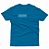 CAMISETA INFANTO JUVENIL TURQUESA CASUAL ABSTRATO - Imagem 1