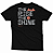 T-SHIRT ADULTO PRETA THE RISE, THE SHINE - Imagem 1