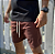 SHORT ADULTO LINHO MARROM - Imagem 1
