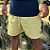 SHORT ADULTO LINHO AMARELO - Imagem 1