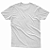 T-SHIRT ADULTO BÁSICA BRANCA - Imagem 2