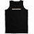 REGATA ADULTO PRETA FAIXA - TANK TOP - Imagem 1