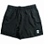 SHORT ELASTANO PRETO INFANTO JUVENIL - Imagem 1