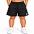 SHORT DÁGUA FLEX INFANTIL E JUVENIL - LISO PRETO - Imagem 1