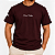 CAMISETA REGULAR MINIMAL - ROTA CLOTHES VINHO - Imagem 1