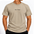 CAMISETA REGULAR MINIMAL - ROTA CLOTHES AREIA - Imagem 1