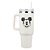 Caneca Grande Branco Com Canudo Mickey Mouse 1.1L: Disney - MKP - Imagem 1