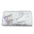 Carteira Retangular Prateado Mickey Mouse Disney 100 Anos 10x20cm: Disney - Imagem 5