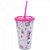 Copo Com Canudo Minnie: Disney - MKP - Imagem 1