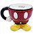 Caneca Porcelana Corpo Mickey: Disney - MKP - Imagem 1