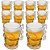 10 Canecas de Chopp de Vidro Caveira Lyor: FS - Imagem 1