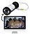 Câmera Panoramica Fisheye 180° Full Hd 2mp 4 Em 1 Full Color Branco - Imagem 2