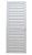 Porta palheta alumínio branco com ventilação - jap caribe max - Imagem 1