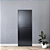 Porta lambril alumínio preto - linha 25 premium lux esquadrias - Imagem 3