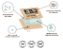 Controlador de umidade Boveda 62% - Imagem 2