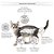 Vermífugo para gato Feline Endospot acima De 5kg - Imagem 3