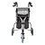 Andador Triciclo Idoso Alumínio Dobrável hidrolight - Imagem 2
