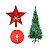 Árvore De Natal 210cm 450 Galhos C/ Saia e Estrela - Imagem 1