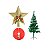 Árvore De Natal 180cm 320 Galhos C/ Saia e Estrela Vermelha - Imagem 2