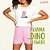 Pijama Short Doll Feminino Infantil Dino Flowers Lupo - Imagem 4