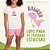 Pijama Short Doll Feminino Infantil Dino Flowers Lupo - Imagem 3