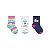 Kit 3 Pares de Meias Infantis Sortidos Selene - Imagem 7