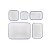 Conjunto pote hermético 5 Peças Plastico PP azul Euro Home - Imagem 4