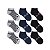 Kit 9 Pares de meias Cano curto Infantil Altomax - Imagem 9