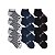 Kit 12 Pares de meias Cano curto Infantil Altomax - Imagem 1